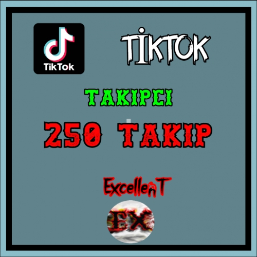  ⭐ TİKTOK 250 Takipci⭐